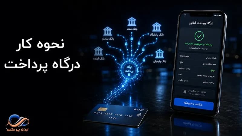 نحوه کار درگاه پرداخت