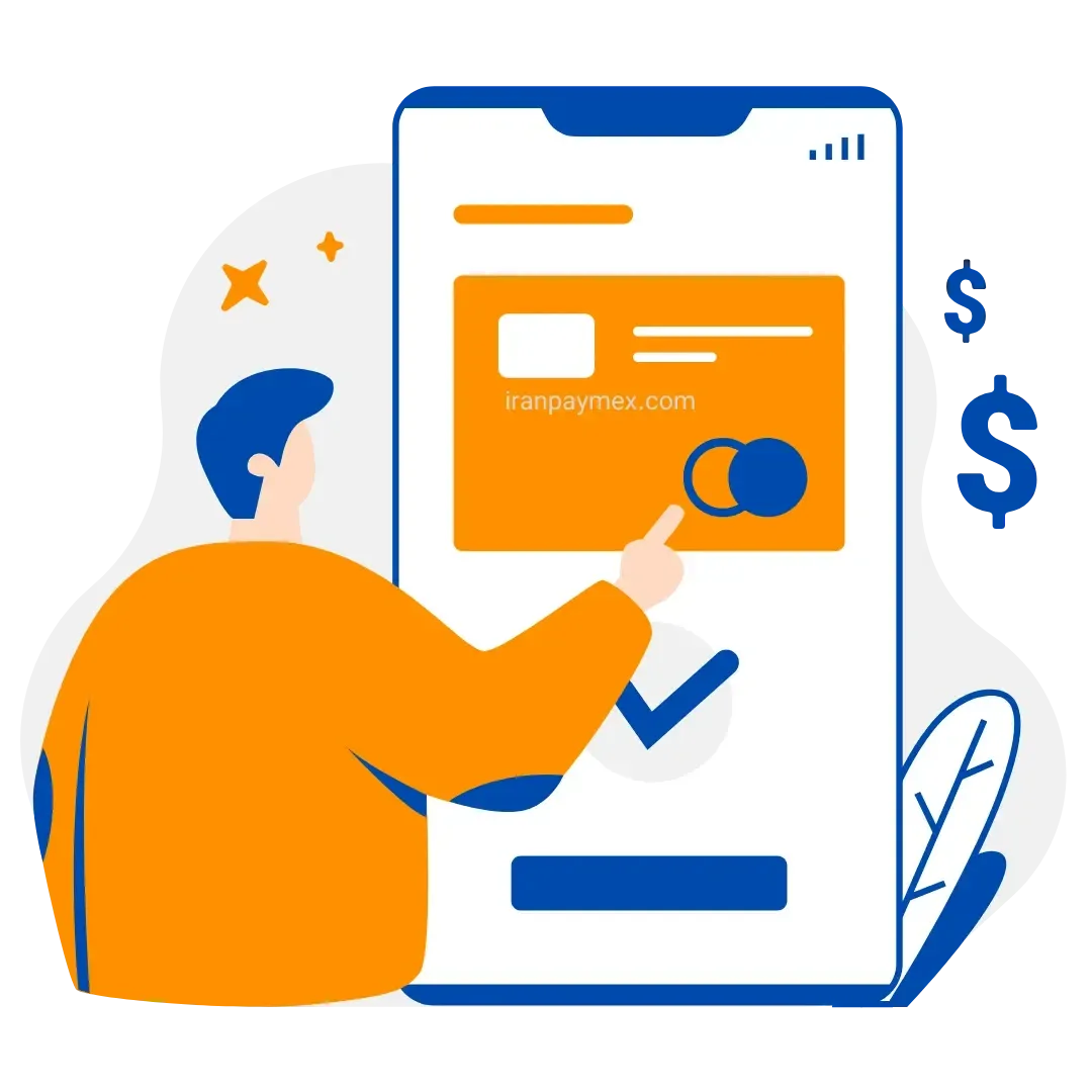 man using smart phone vector hero image